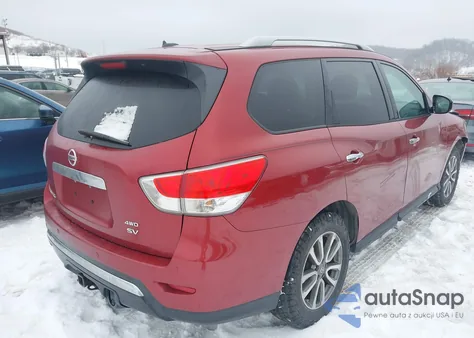 2014 Nissan Pathfinder Platinum/S/Sl/Sv z USA, uszkodzony, nr VIN 5N1AR2MM5EC693152